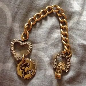 Juicy Couture Lady Juicy clasp charm bracelet